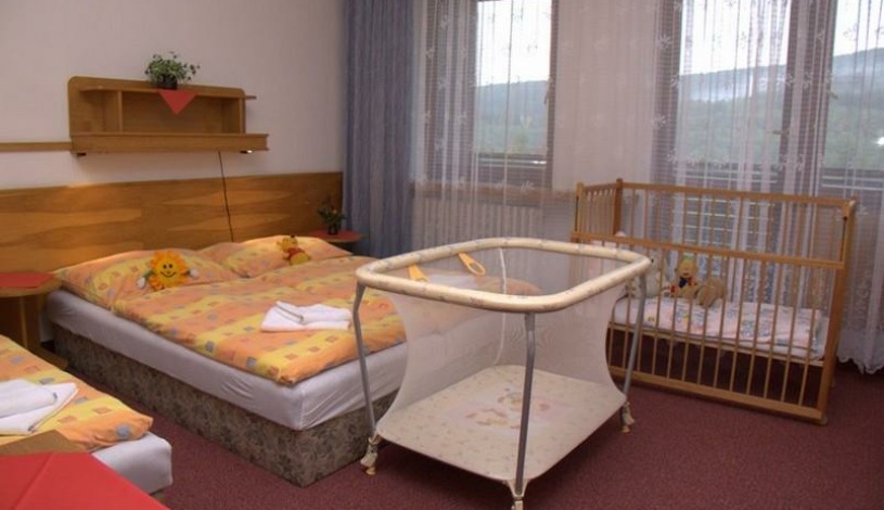 Hotel Čertův mlýn Železná Ruda - Čtyřlůžkový pokoj